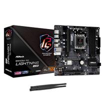 ASRock B650M PG Motherboard with Lightning, WiFi, and Bluetooth connectivity (compatible with AMD Ryzen 7000 series CPUs, Socket AM5), B650 Micro ATX