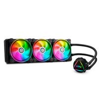 XPG LEVANTE 360 AIO CPU Cooler with ARGB Illumination and 3 x 120mm Fans (LEVANTE360-BKCWW)
