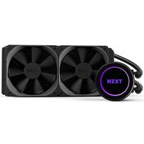 NZXT Kraken X52 240mm - RL-KRX52-02 - AIO RGB CPU Liquid Cooler - CAM Power Supply - Infinity Mirror Design - Performance-Engineered Pump -