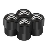 4pcs Car Styling Metal Car Wheel Tire Valve Air Stem Cap Covers For Citroen C4 Picasso Xsara C5 Aircross Cactus C1 C2 C3 C6 C8
