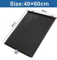 Shades Roller Blinds Sun Block Car Curtain Retractable Visor On Mirror Auto Window  Film Anti Look Roller Blinds For Window