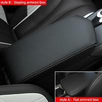 Central Control Armrest Storage Box leather cover Interior Accessories Fit For Geely Coolray SX11 / BelGee X50 2022 2025 2024 Flat armrest box