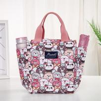 Zipper Bento Lunch Handbag - Oxford Cloth Mommy Bag