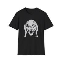 late 1800's edvard munch's scream undated drawing tshirt S