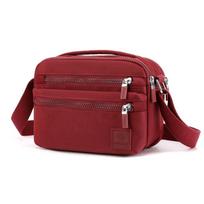New women's multi-layer shoulder messenger bag casual anti-splashing nylon mother bag business collection small bag