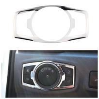 For Ford Focus 3 Kuga Escape 2012 2013-2018 Fog Head Light Headlight Lamp Switch Button Panel Stainless Cover Trim Accessories