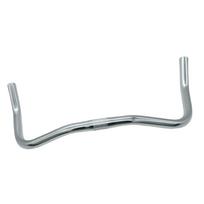Mountain Bike Handlebar, Bicycle HandleBar Cycling Component BMX Aluminum Alloy 42cm Long Accessories Bent Bar Down Hill Bar