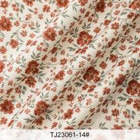 0.5m/1m/2m Fine Pit Strip Soft Corduroy Small Floral Prints Fabric for Sewing Hoodie Dresses Pants Bedding DIY Clothing Fabric 50x150cm