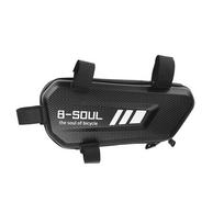 B-SOUL Electric Bike Hanging Bag Motorcycle Side Bag Waterproof Moto Engine Frame Package Hard Shell Bag MTB Bike Triangle Pouch