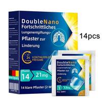 Lung Cleansing Patch Respiratory Health Tapes Portable Respiratory Support Patches for Travel Business Work Health Care Supplies mėlyna