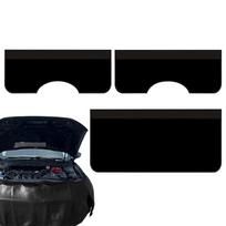 Car Repair Cover Auto Work Splashes Shield 3 Pieces Anti-Scratch Stain-Resistant Cover For Garage Work Marine Boat Car