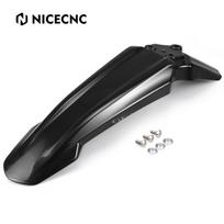 NICECNC For Surron Light Bee X Light Bee S Front Fender Mudguard For Segway X160 X260 Electric Dirt Bike 2022 2023 2024 2025