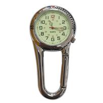 Glow in The Dark Unisex Pocket Watch Outdoor Backpack Camping Tool Carabiner Watches Survival Equipment Luminous Face FOB Watch