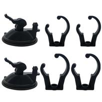 1set Aquarium Suction Cups Fish Tank LED Light Open Clip Fixing Clamps Holder
