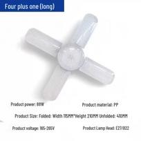 oeny 88W Foldable Multi-Panel LED Garage Light
