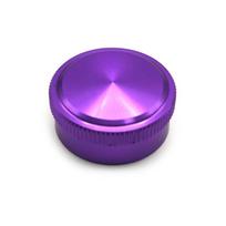 Fishing Reel Cranks Nut Fishing Reel Baitcasting Reel Handle Screw Nut Caps Left Right Hand Fishing Reel Tuning Tool violetinė