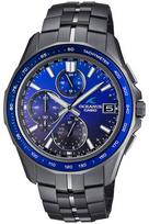 Oceanus Manta Made in Sapphire Black [Casio] Watch, Japan, Bluetooth-enabled, Radio-controlled Solar, Glass, OCW-S7000B-2AJF, Men's,