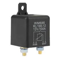 Heavy Duty Car Starter Relay - 12V 100A, Normal Open, Control Battery ON/OFF