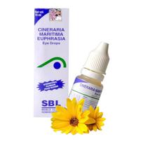 SBL Cineraria Maritima Euphrasia Žoliniai akių lašai 10 ml 1 vnt. pakuotė Natūralus akių komfortas Gaivinanti akių priežiūros formulė