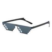 Latest Stylish Mosaic Women's Sunglasses Ultra Light Neutral Funny Unique Square Grid Birthday Party Sunscn Sunglasses