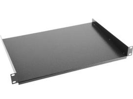 Serverių lentyna LANBERG AK-1008-B Lanberg fixed shelf 19, 1U/483x315mm, max load capacity iki 20kg juodas