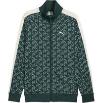 Puma T7 Retro Loose Fit Stand Collar Zip Long Sleeve Jacket Unisex jackets 63453775 L