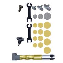 Rotary Tool Accessory 90 Degree Flex Shaft Handpiece Kit Metal Polishing Milling Shaping Trimming for Woodworking