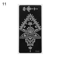 Henna Tattoo Stencil Temporary Arm Tattoo Body Art Sticker Template Indian Wedding Painting Henna Kit Tool