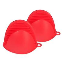 Non Slip Oven Mitts Microwave Safe Kitchen Gloves Thickened Silicone Heat Resistant Gloves For Baking Cooking