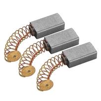 20pcs Durable 5x8x15mm Carbon Brush Replacement 125# Carbon Motor Carbon Brushes Generic Electric Motor Hammer Drill Motor chaki