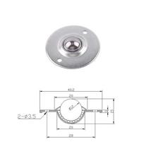 Hardware CY-B Ball Caster Swivel Ball Universal Pulley Casters Steel Round Caster Wheel Furniture