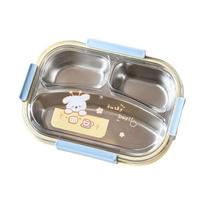 304 Stainless Steel Insulated Lunch Box Microwave Safe Sealed Leak-Proof Food Storage Box Large Capacity Food Grade