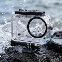Waterproof Case for DJI Osmo Action 6 Sport Camera Accessories Underwater Waterproof Housing Protective Cover with Screw China Mainland