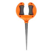 Guide Nail Pointed Head Hose Guide Holder Roller Top Iron Garden Hose Guide Durable Lawn Hose Guide Outdoor Yard
