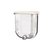 Wall Mounted Bird Cage Water Feeder Automatic Leak-proof Parrot Water Dispenser Pin-Touch No Drip Bird Cage Waterer