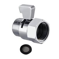 Bathroom Water Control Brass Shower Head Valve Easy Installation Elegant Polished Finish Rust Resistant Valve For Bathroom Use