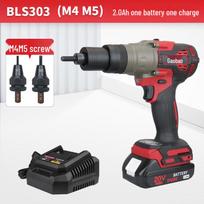 Gaobao BLS303 M4-M5 Cordless Rivet Nut Gun CN plug (adapter included)