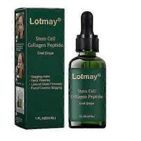 1-3X Lotmay Stem Cell Collagen Peptide Oral Drops, Hydrolyzed Liquid Collagen Peptides for Lift & Firm Skin & Reduce Wrinkle 1PCS