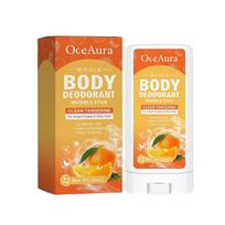 Oceaura Orange Body Deodorizing Stick Reduces Body Odor Under The Armpits And Feet With A Refreshing And Light Fragrance