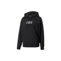 (WMNS) PUMA SWxP Graphic Hoodie 'Black' Women's 537611-01 XL