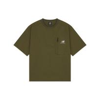 New Balance Fashion Style T-Shirt Asia Sizing 'Dark Green' Men's AMT22371-KAC S