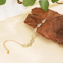 Tichia Natural Hetian Jade Gourd Bracelet for Women, S925 Sterling Silver, New Chinese Style, High-End Feel Jade Jewelry 925 Silver