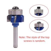 6.35mm Shank Woodworking Milling Cutter R1 R2 R3 Classical Cutter Bit Round Router Bit  for Wood R2
