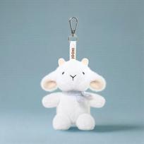 Forest Monkey Fox Frog Sheep Plush Keychain Soft Toy For Girls And Kids Gift Sheep