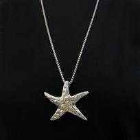 American Retro Spicy Girl Star Pendant Necklace - Beach Style, Sweet & Cool Fashion Exaggerated Sweater Chain