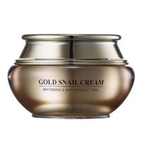 GSLEYauksinis sraigių kremas 60 ml – Šviesinantis ir nuo raukšlių maitinantis kremas GSLEY Gold Snail Cream  1