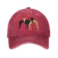 Head Rest Brindle Hound  Shopping And Dating Baseball cap Friendly For Large Head Circumference Parent-Child Outfits Trucker Cap One Size