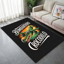 Interesting Virtual Italian Brainrot Pattern Carpet for Living Room Bedroom Sofa Home Decor Non-slip Floor Mat Luxury Gifts 40x60cm