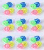 Assorted House Light-Up Rings (36 pieces) - Fruit-shaped Light-Up Toys - Perfect for Christmas, Halloween, Parties, Festivals, and Street Market