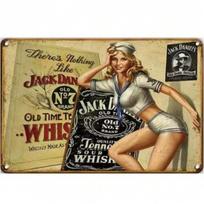 Planetjuice wall art Vintage Jack Daniels Whiskey Metal Sign Bar Wall Decor x Inch